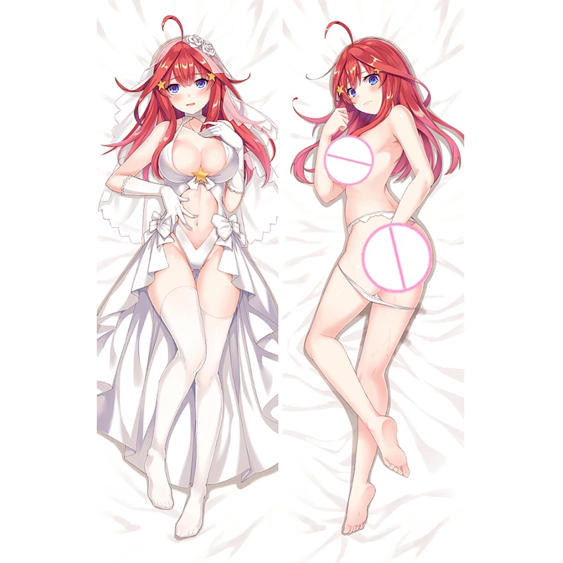 

Dakimakura Anime Pillow Cover Itsuki Nakano Double Sided Print 2Way Cushion Bedding Gifts