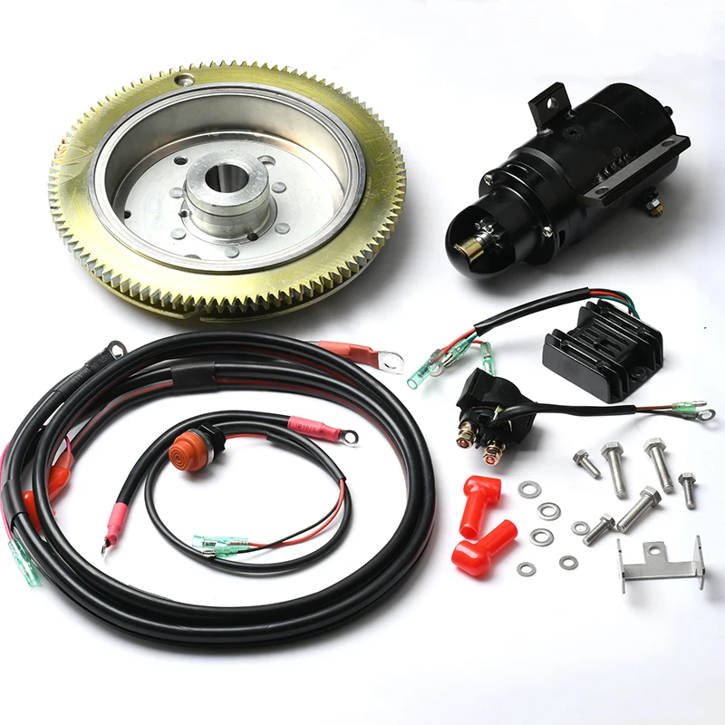 Elektrische Startkit Voor Yamaha Buitenboordmotor T85 2-takt 85pk Vervangende Onderdelen Voor Bootmotoren