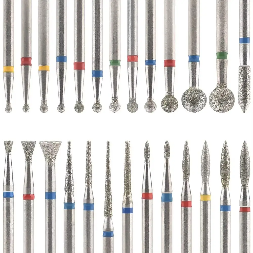 10 قطعة النمط الروسي مسمار تلميع رئيس مجموعة عالية صلابة إزالة الجلد الميت مانيكير رأس مطحنة مقاومة للاهتراء