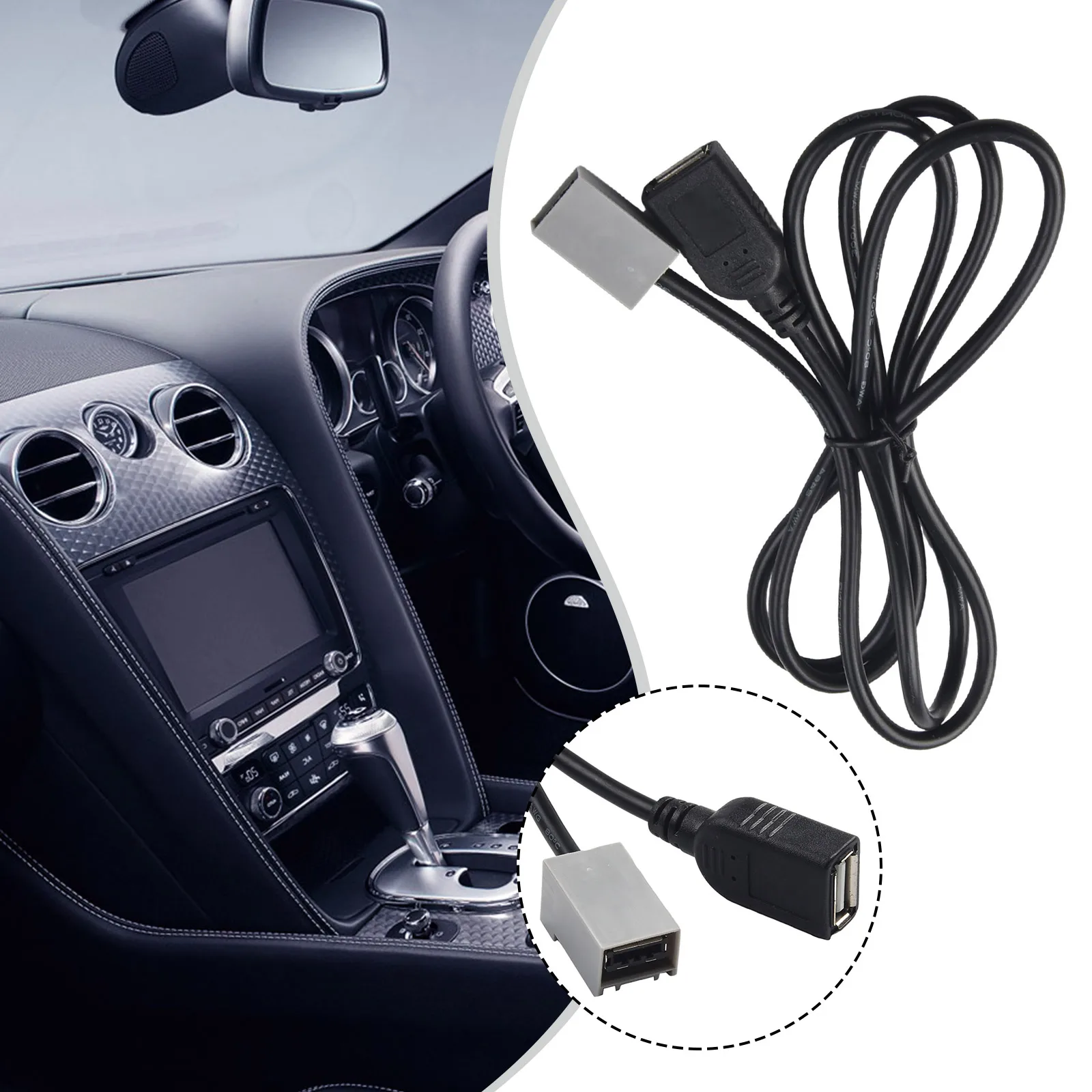 

Female Cable Cable For CR-V For Honda/Civic For Jazz For Odyssey Read Flash Drives USB USB Port USB2.0 For Accord