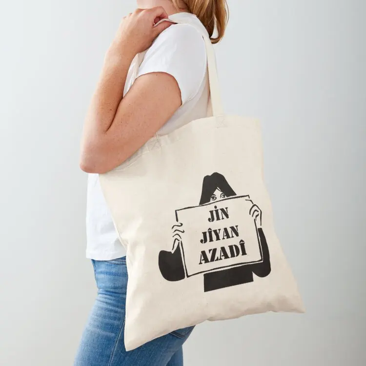 

jin jiyan azadi Tote Bag women bag sac pour femme tote bags men Gift bag