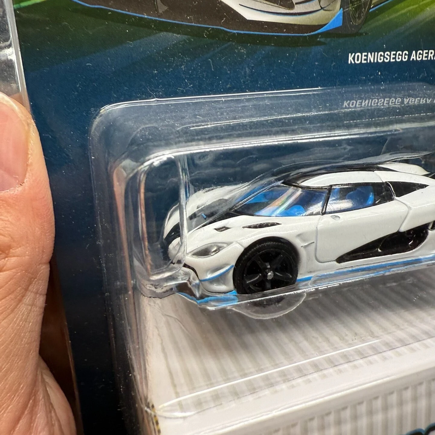 Diecast TW 1:64 Scale AGERA RS1 White Alloy Car Model