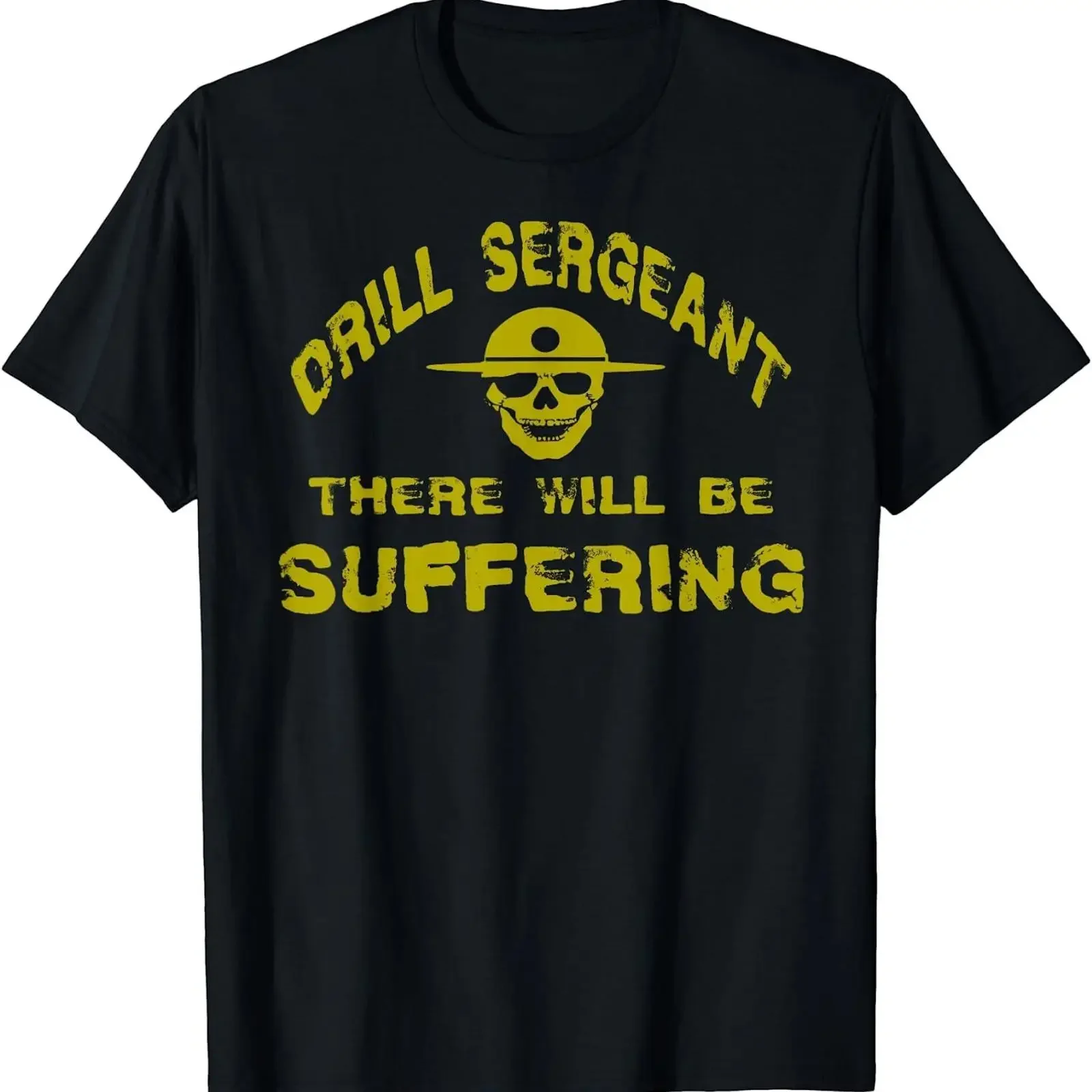 NEW LIMITED Drill Sergeant Boot Camp Discipline Recruit Training T Shirt vintage Washed Versatile Slightly Stylish
