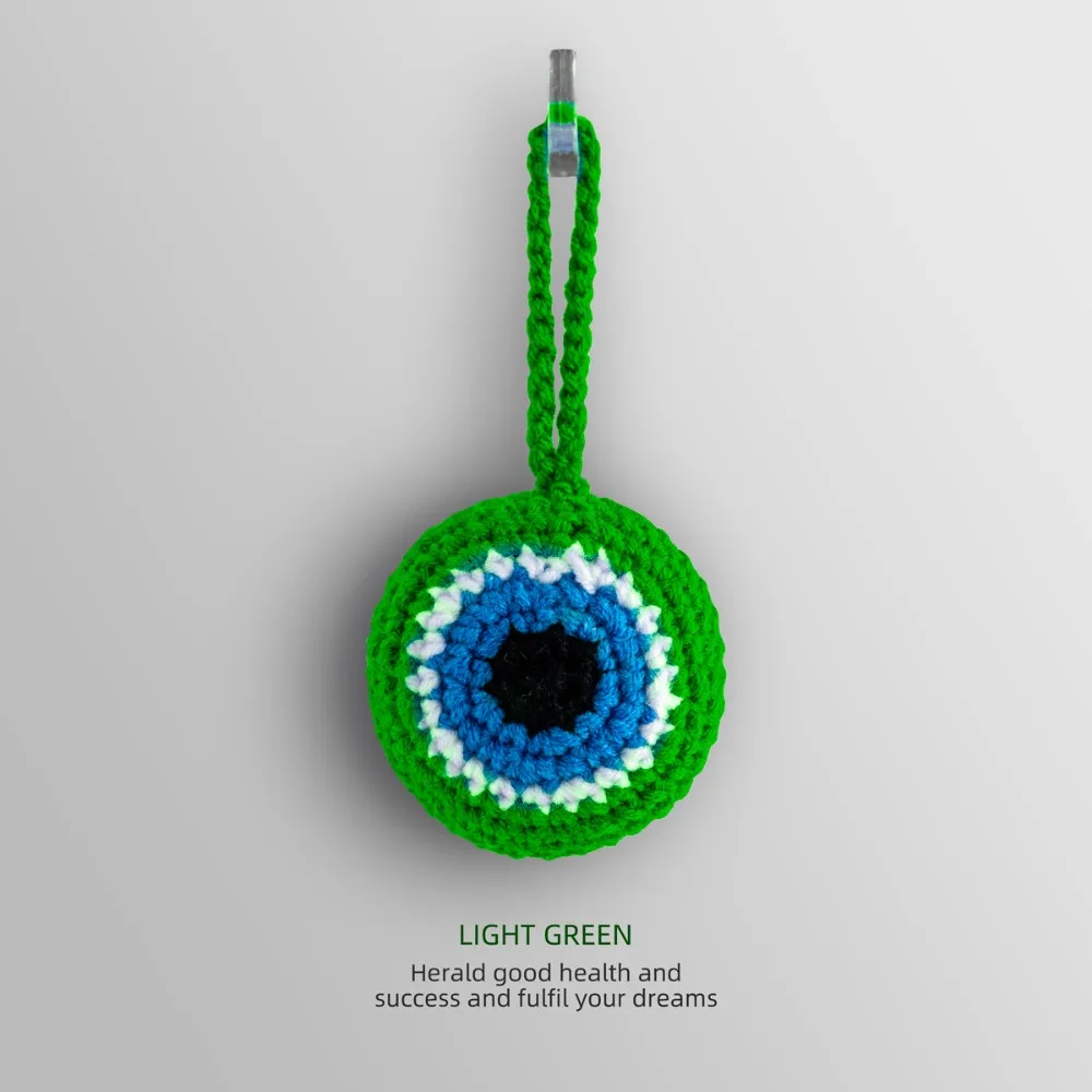 

Lucky Eye Keychain Various Colors Blue Eye Lucky Eye Pendant Hand of Fatima Decoration Car Hanging Charm Key Rope