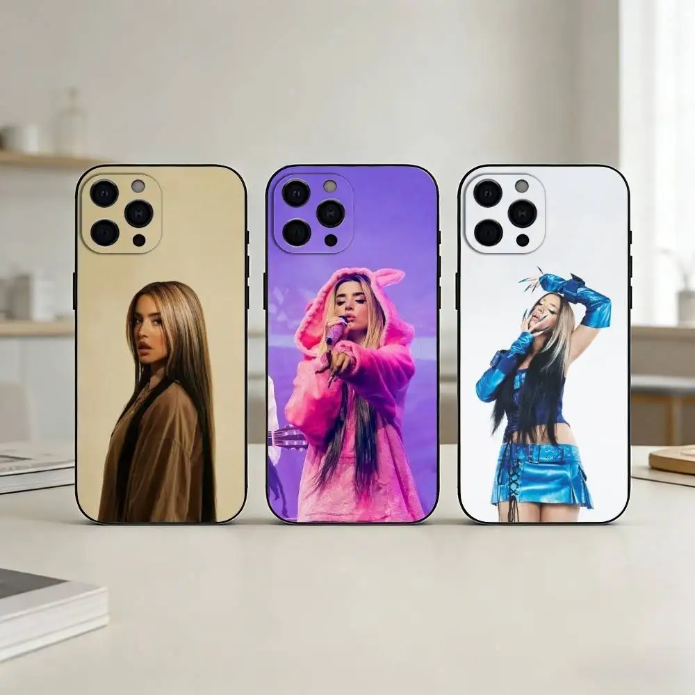 

L-Lola Indigo Phone Case For iPhone 17,16,15,14,13,12,11 Plus,Pro Max,SE4Soft Silicone Black Cover