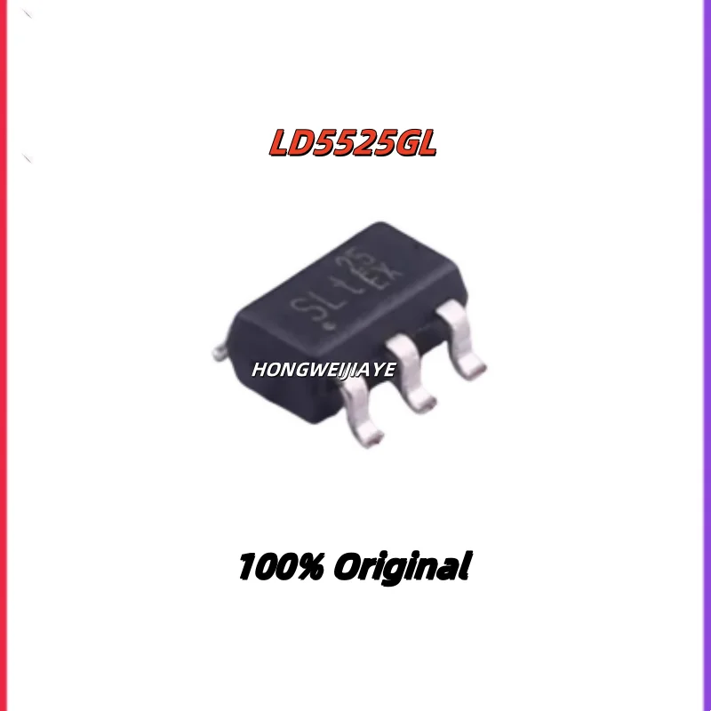 10PCS 100% New LD5525GL 25 LD7530PL 30R LD7537RGL 37R SOT23-6 Brand New Original Chips ic