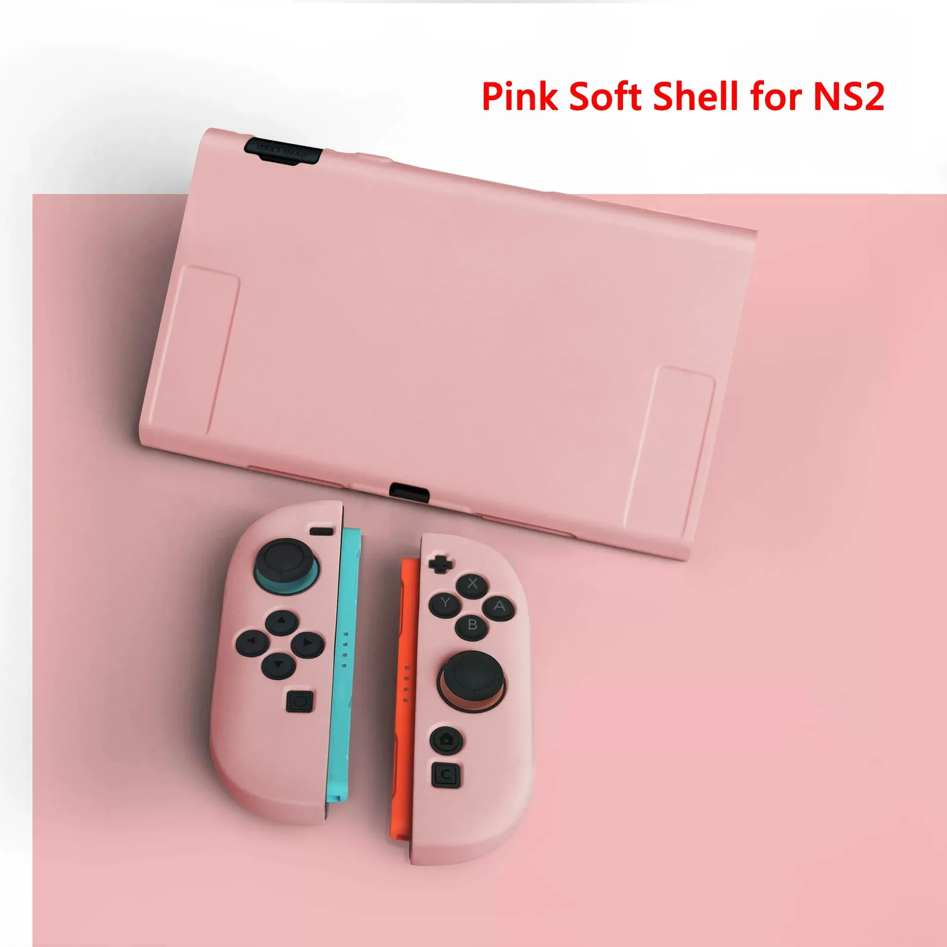 Premium Silicone Protective Case for Switch 2 Full Body Shockproof Anti-Scratch Ergonomic Non-Slip Grip Durable Soft Shell Cover