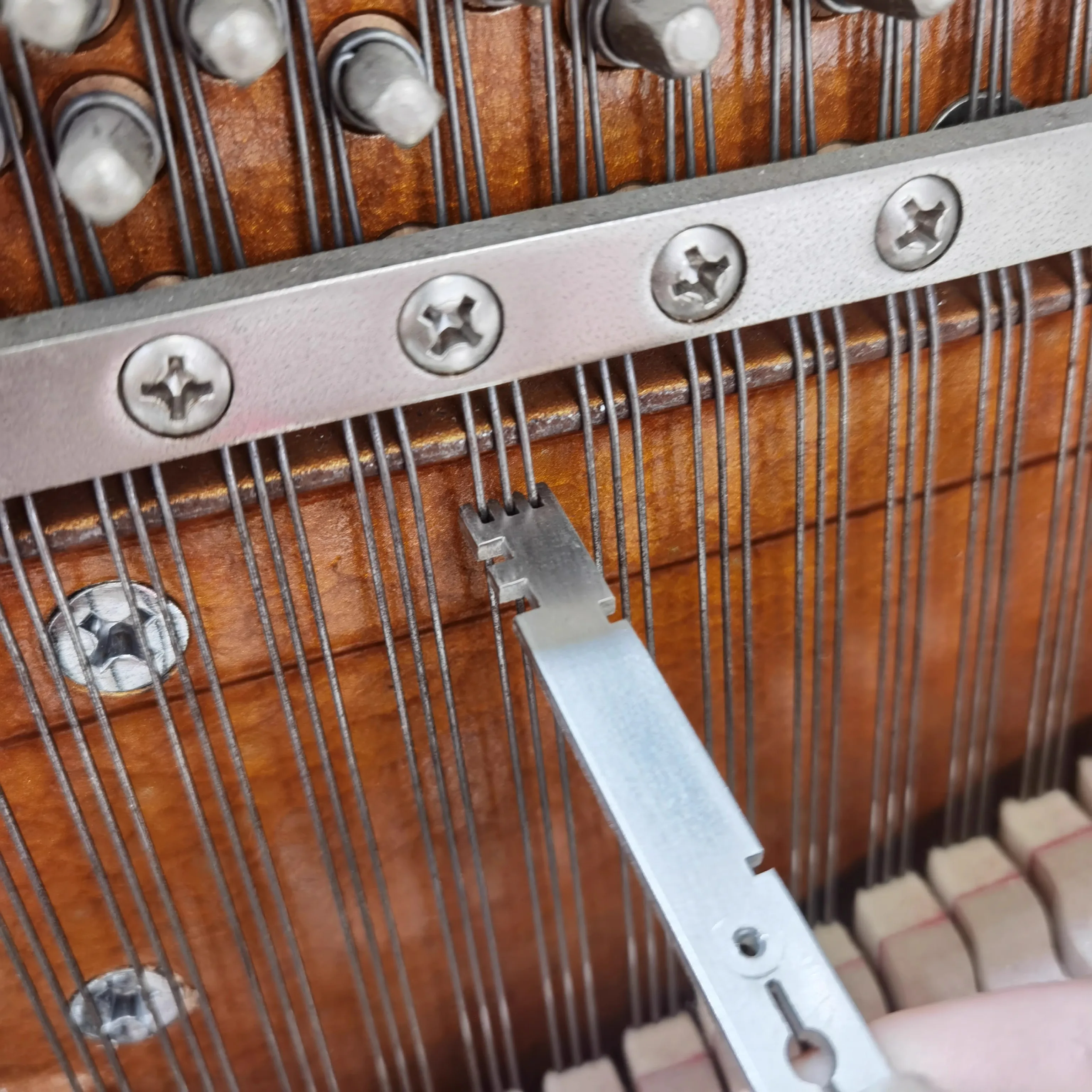 Herramientas de mantenimiento de piano de curricán de cuerda de piano