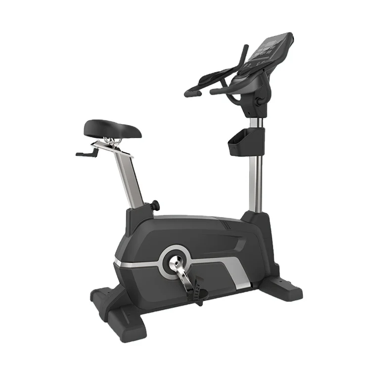 Cardio equipment commercial stationary machines fitness home gym outer power resistance upright magnetic bike