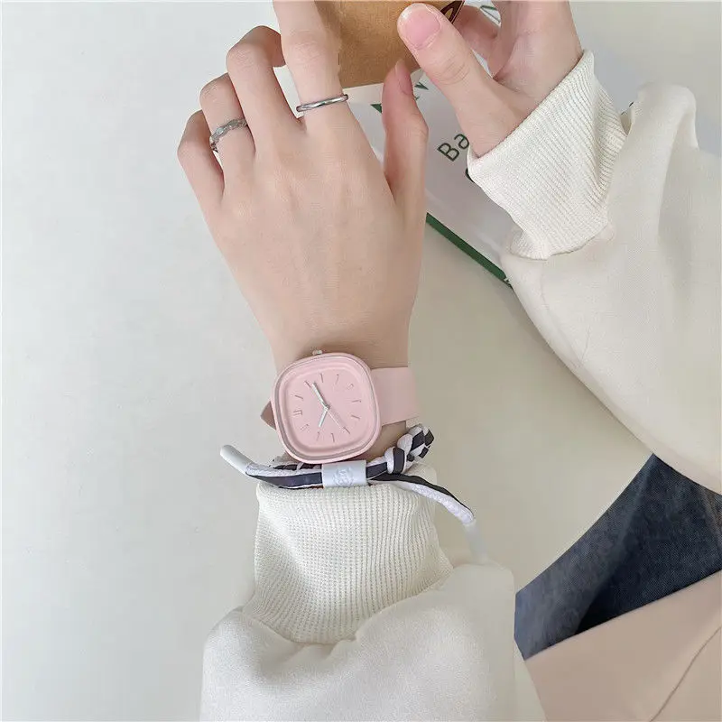 Women's Macaron Candy Quartz Watch, Creative Fashion Gift