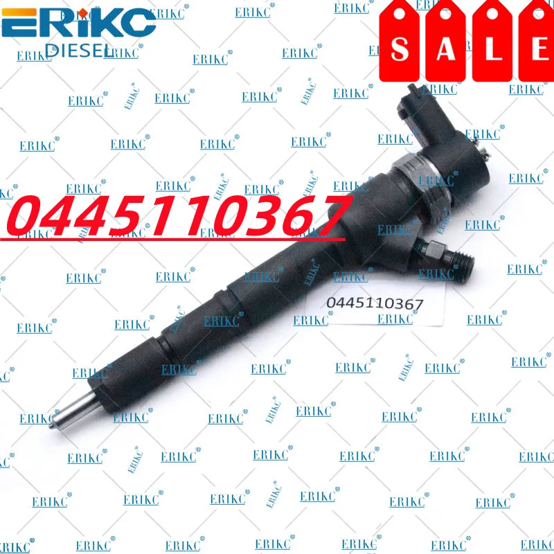 ERIKC Fuel Injector Nozzle 0445110367 Auto Diesel Fuel Inyector 0445 110 367 Diesel Engine Fuel Injectors 0 445 110 367