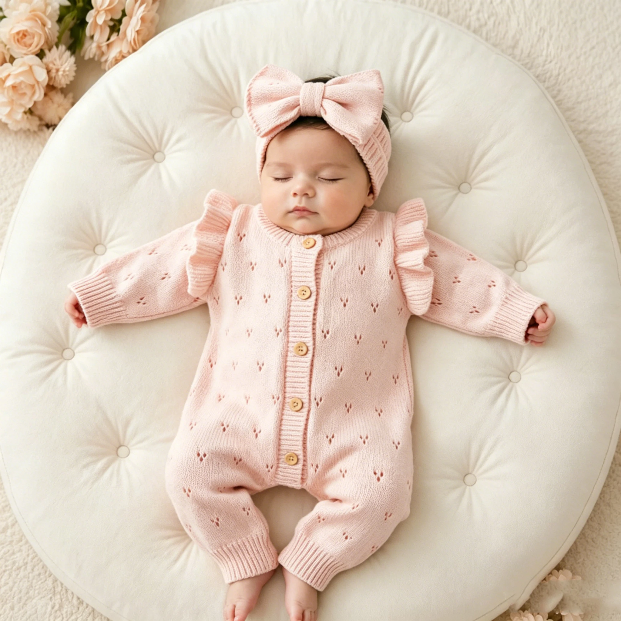 YlsteeeNewborn Kız Bebek Örgü  - Baby Clothing Onesies incelemesi ve fiyatı