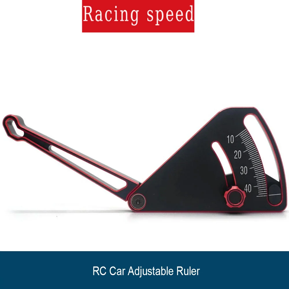 RC Car Adjustable Ruler Adjusting Height & Wheel Rim Camber 10-45mm Ride Height Gauge