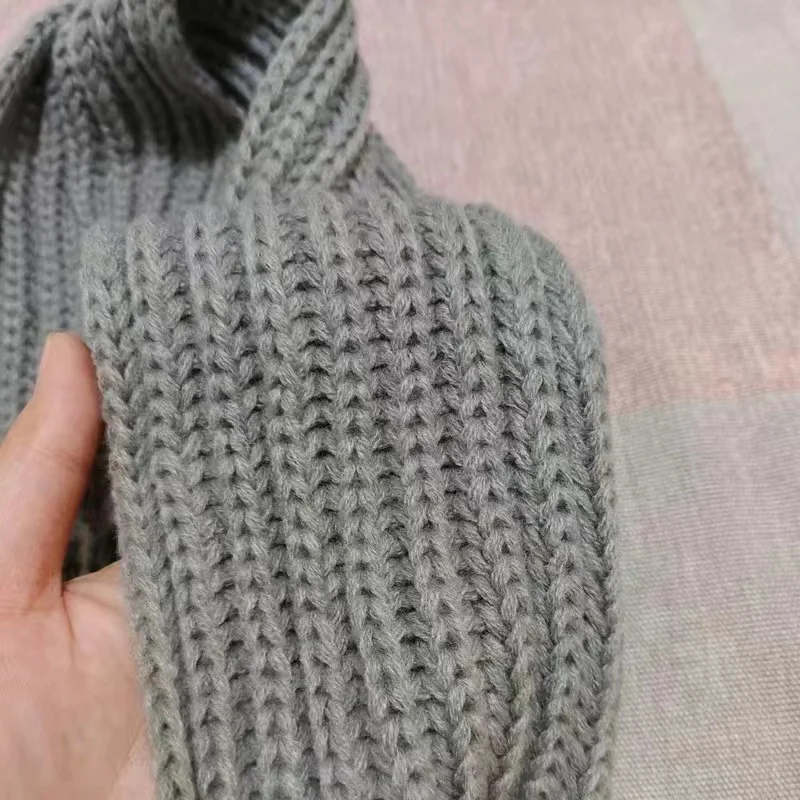 Kids Scarf Boys Girls Baby Winter Warm Scarf Knit Shawl Scarves Children Neck Collar Neckerchief Keep Warm Accessories