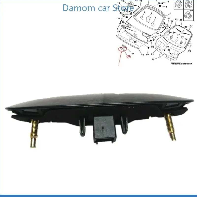 

A2UC Car Tailgate Trunk Boot Release Switch for 206/207/307 Elysee C2/C4 8726Q8