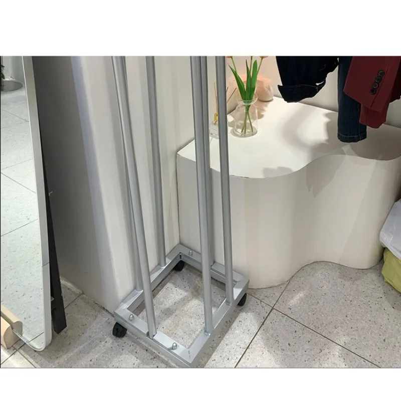 Rack for hangers in clothing stores, storage rack, artifact sorting rack, special trolley for girls' clothes support and hanging