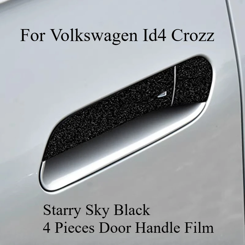 For Volkswagen Id4 Crozz Special R Door Handle Sticker Car Supplies Decorative Modified Handle Protective Sticker Accessories