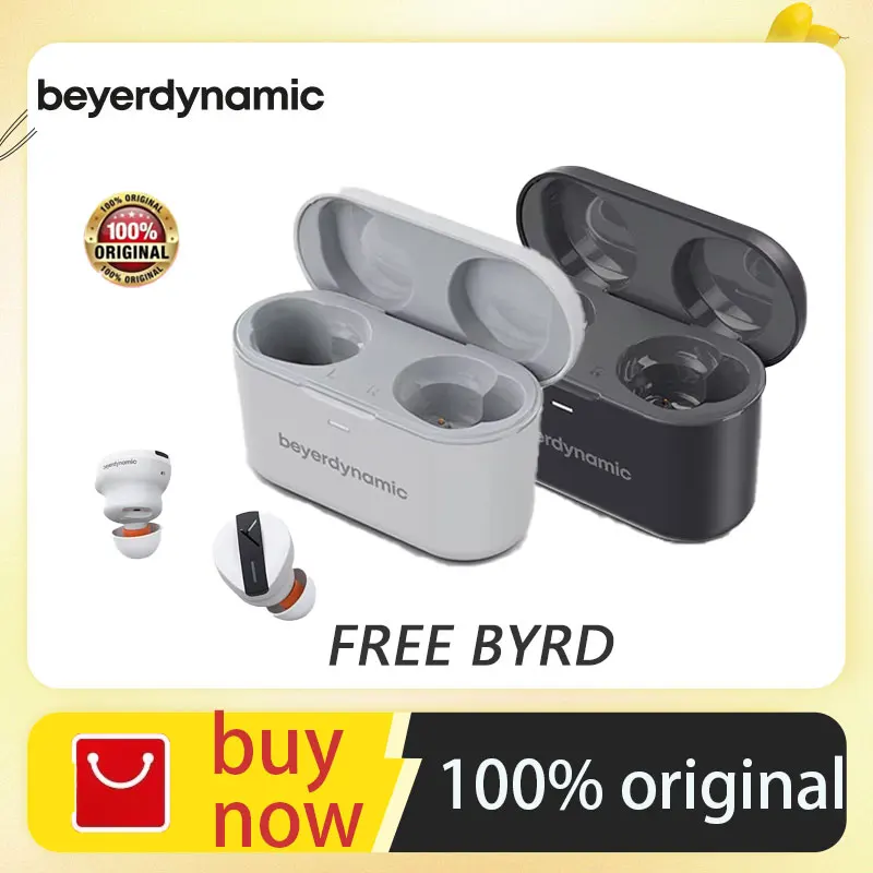 Beyerdynamic FREE BYRD True Wireless Active Noise Reduction Bluetooth Earphones Music Android Apple Universal