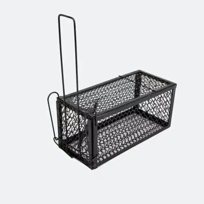 

Automatic Mouse Trap Reusable Heavy Duty Metal Indoor Outdoor Safe Rat Rodent Control for Household