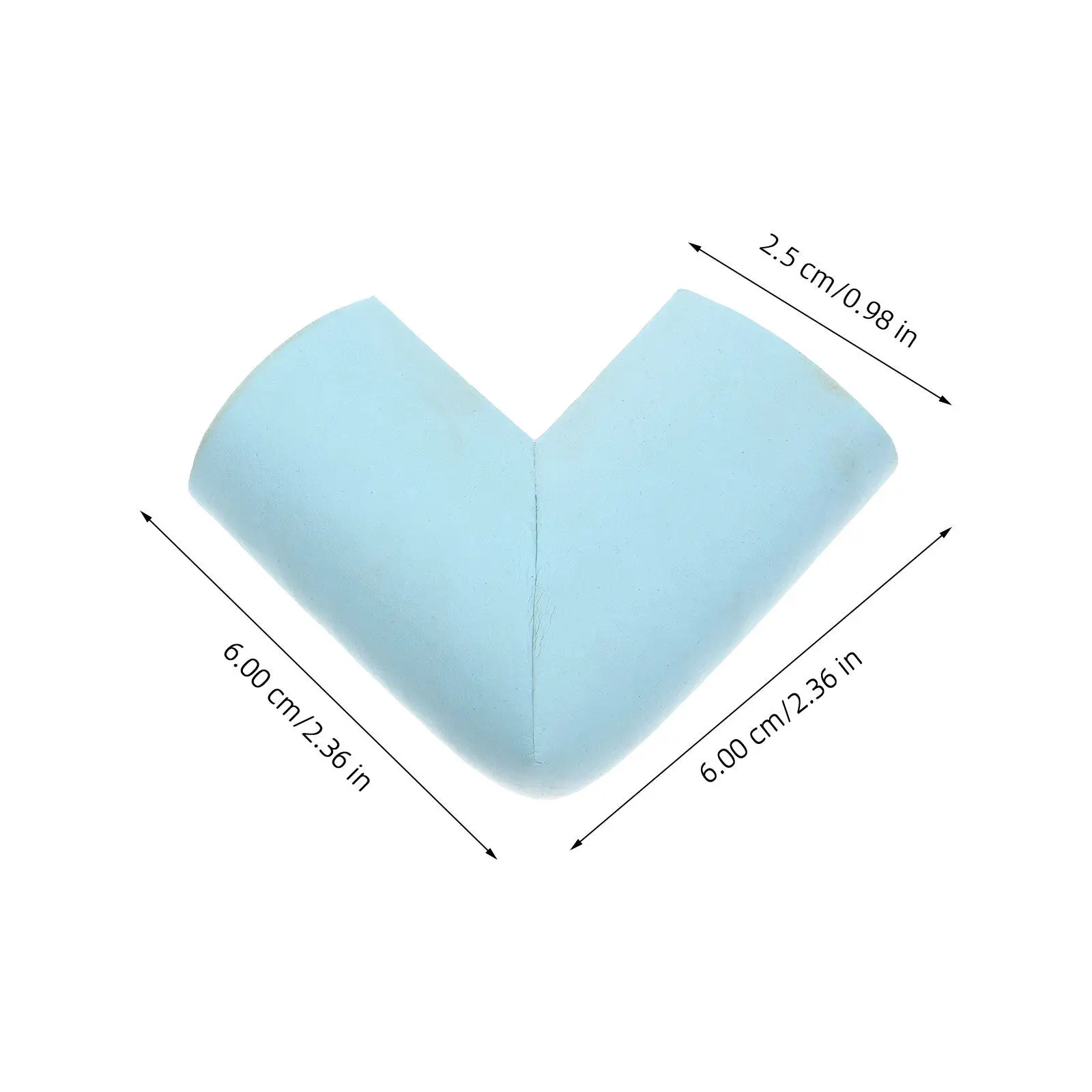 12Pcs Soft Foam Corner Protector Guards U-Shaped Design for Furniture Table Bed Frame Protection during Moving Transport