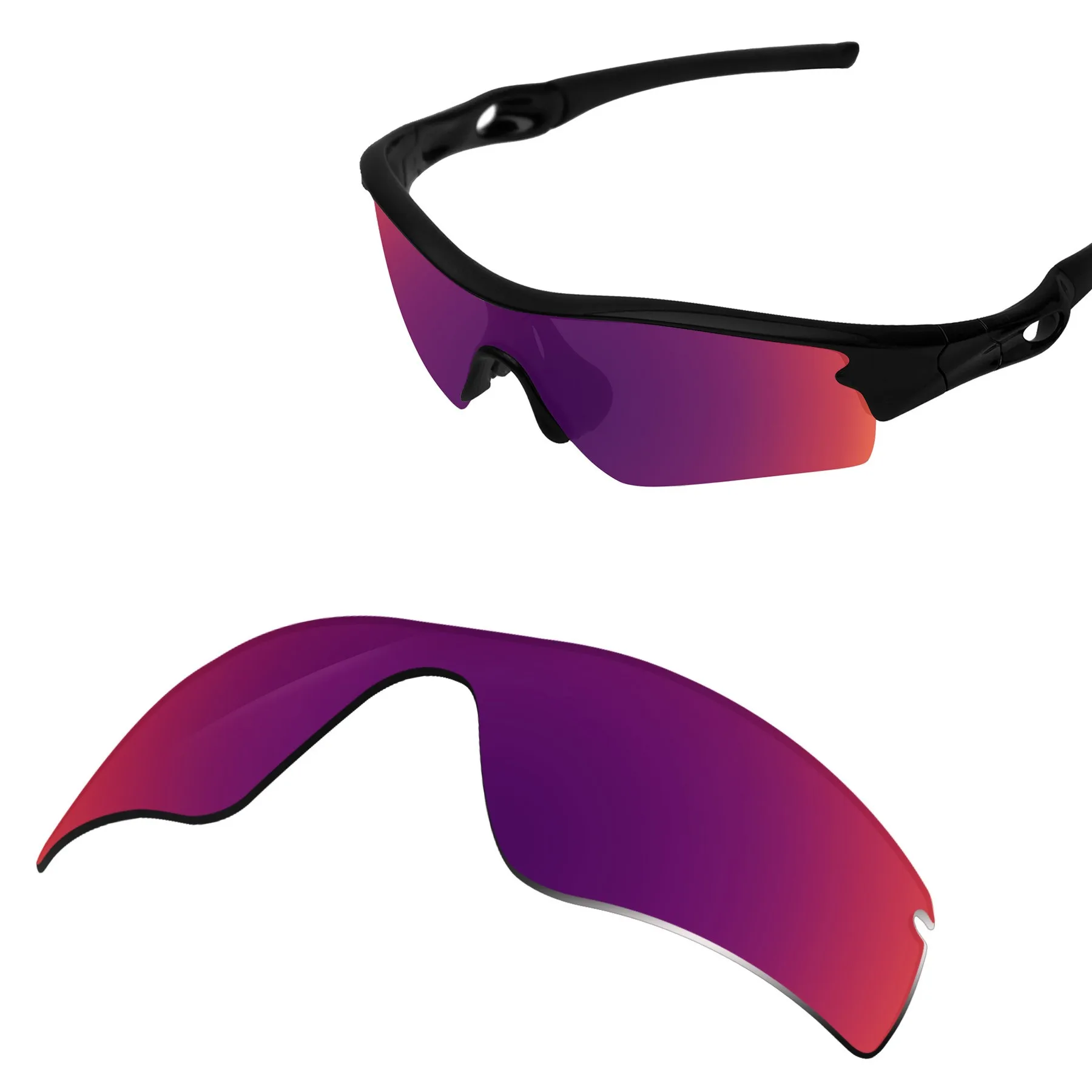 

Поляризованные линзы Glintbay Performance UV400, защитная замена для солнцезащитных очков Oakley Radarlock XL OO9196 OO9170