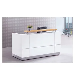 Wholesale Modern Style Mini Furniture Front Desk Single Spa Front Desk Reception