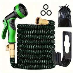 1Pcs 50FT/75FT/100FT Garden Telescopic Hose Expandable Multifunctional Water Gun High-Pressure Watering Gardening Tools