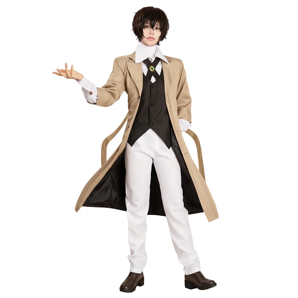 

Bungou Stray Dogs Osamu Dazai Brown Cosplay Costume
