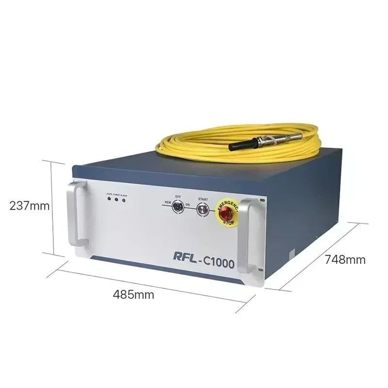 1000W  Raycus RFL-C1000 Laser Source Single Module CW Fiber Laser for Metal Laser Cutting Machine
