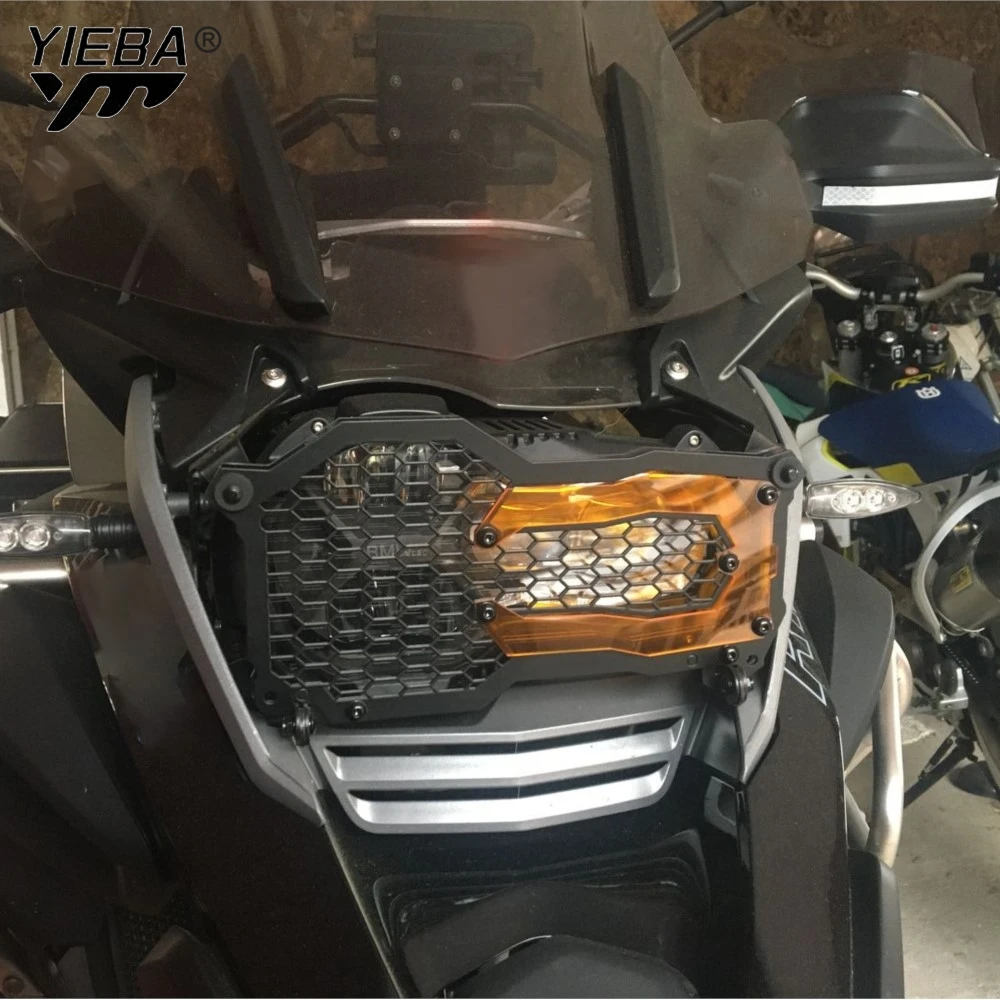 واقي المصابيح الأمامية للدراجات النارية GS Adventure ، غطاء شبكي مناسب لسيارات BMW R1250GS ADV gsa1225 من من من من من من من من من من