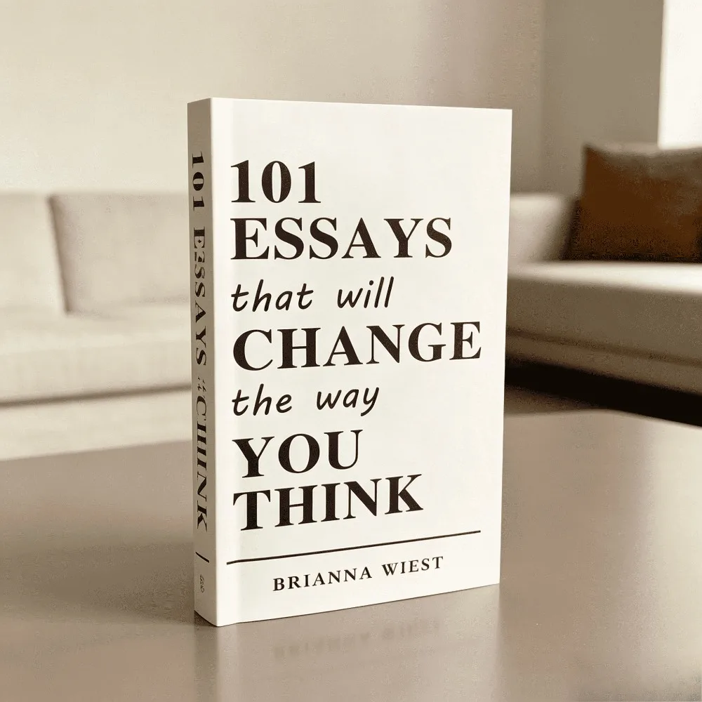101 Essays Change Your Thinking English Adults Paperback Inspirational Self Help Guide Book Free Shipping