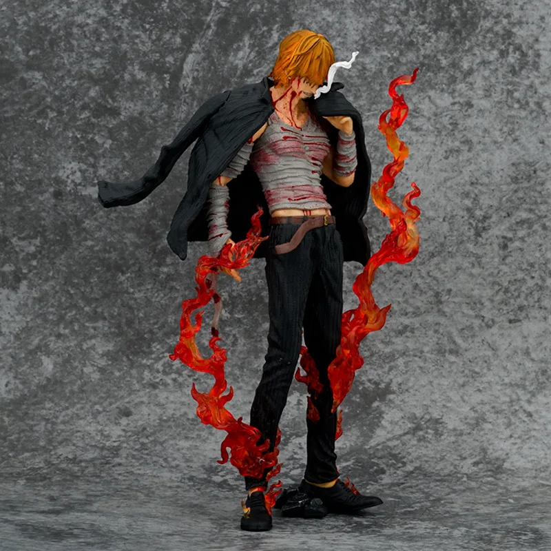 

Цельная фигурка Sanji Bandaged Bloody Battle, аниме, экшн-модель, статуя, коллекционный подарок для фанатов