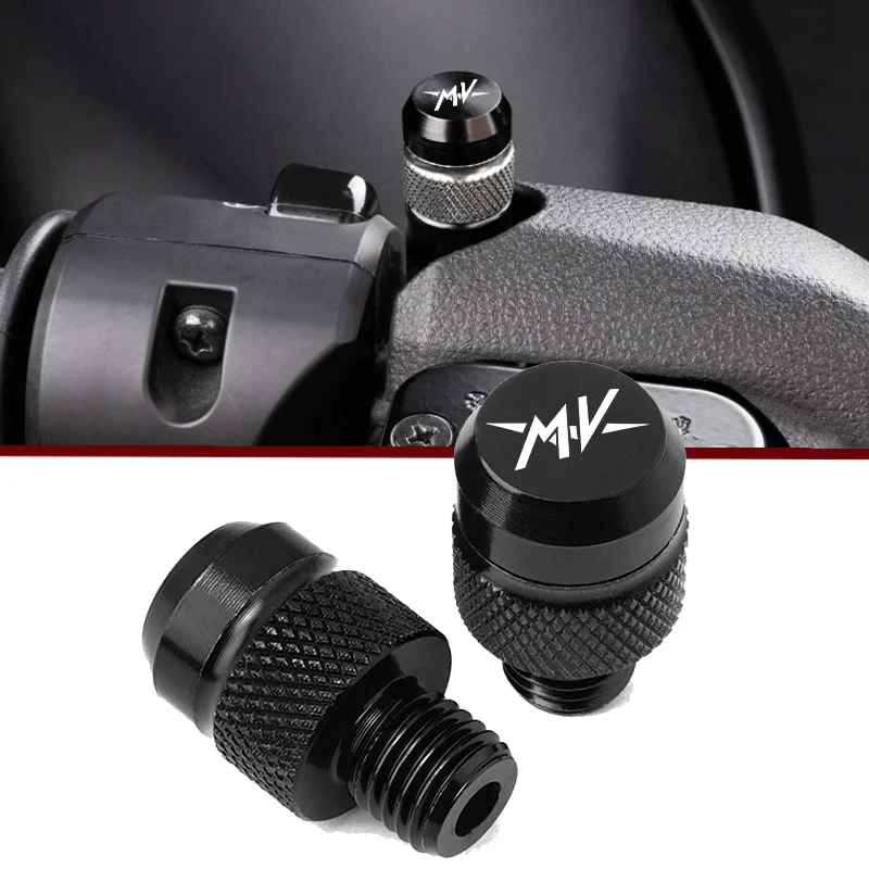 

Motorcycle M10*1.25 Aluminum Screws Bolts Mirror Hole Plugs Cap For MV Agusta F3 675 800 Brutale 800 1000 Turismo Veloce RC