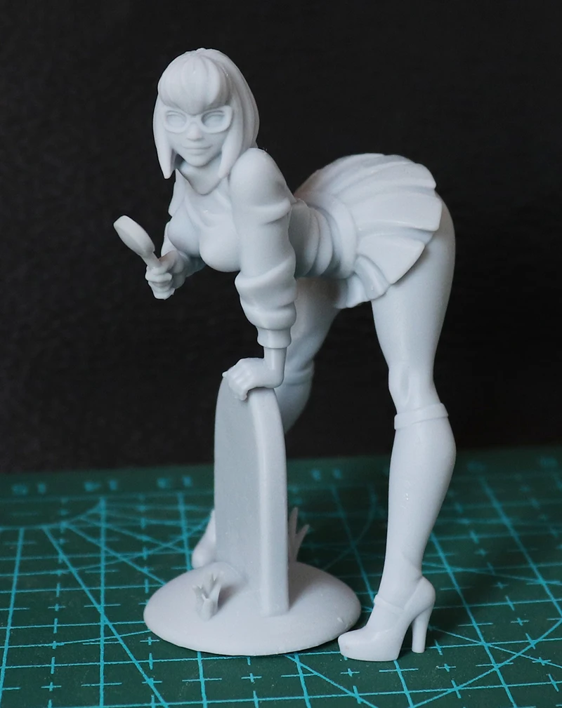 1/24 60mm  1/18 80mm Resin Model Kits Lovely Sexy Girl Unpainted No Color RW-470