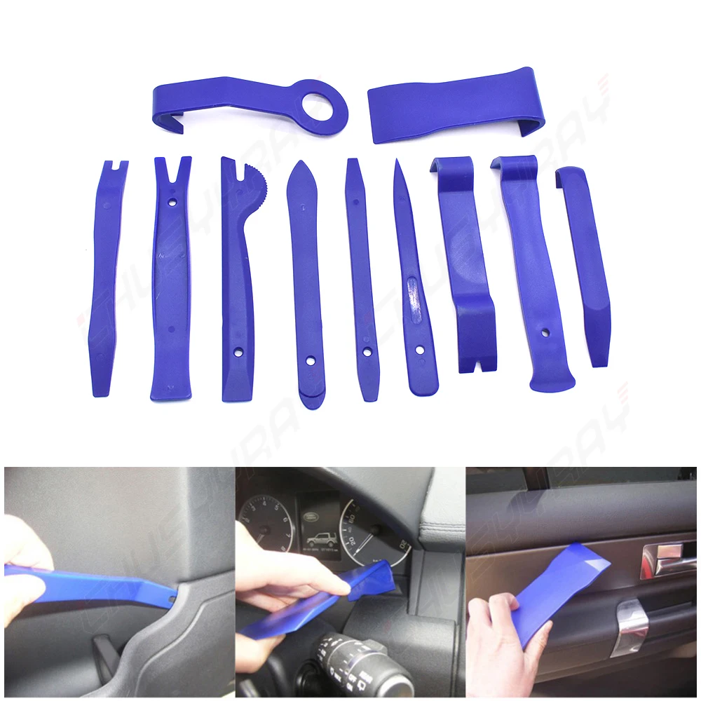 Car Door Clip Car Disassembly Tools Set DVD Stereo Refit Kits Interior Plastic Trim Panel Dashboard Removal Tool Repair Tools