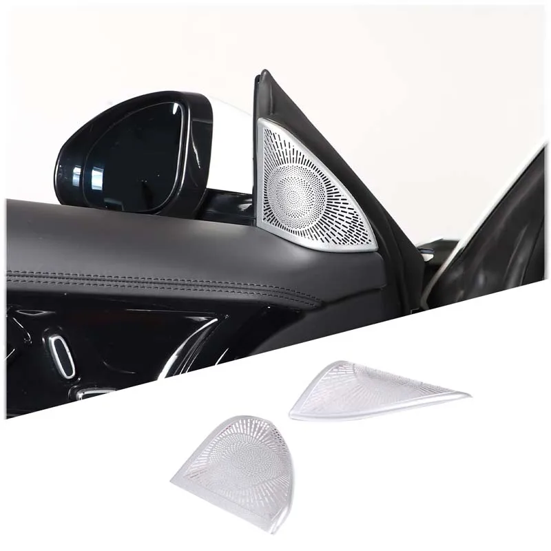 High Pitched Speaker Grille Sticker A-pillar Horn Frame Decoration Sticker Car Accessories For Jaguar F-TYPE X152 2013-2026 - view 3