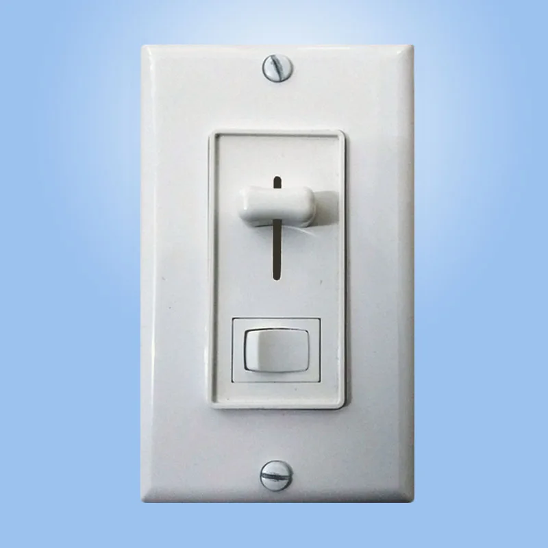 

Slide Dimmer on/off Switch,600W Silicon controlled rectifier Dimmer Switch for Bulbs Incandescent, Halogen, LED and CFL