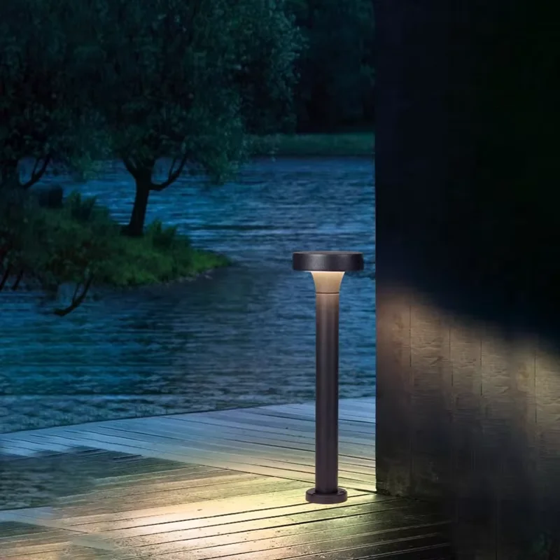 Outdoor Low-Voltage Waterproof Lawn Lights Die-cast Aluminum Alloy Lamp Body Silicone Gasket Low-Voltage Lawn Lights