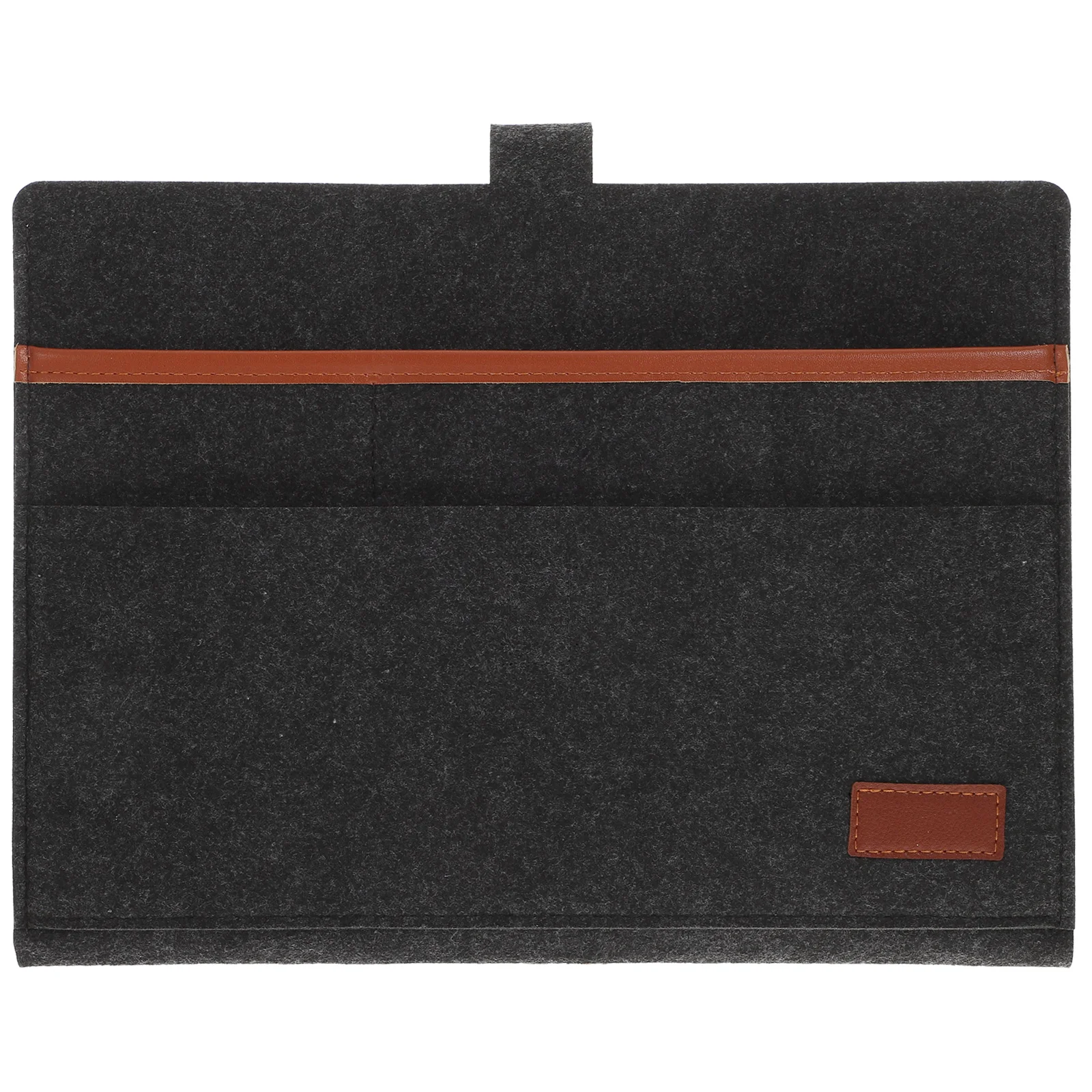 

Felt Storage Bag Laptop Bed Side Pocket Sofa Hanging Bags Bedside Table Book Polyester Pockets