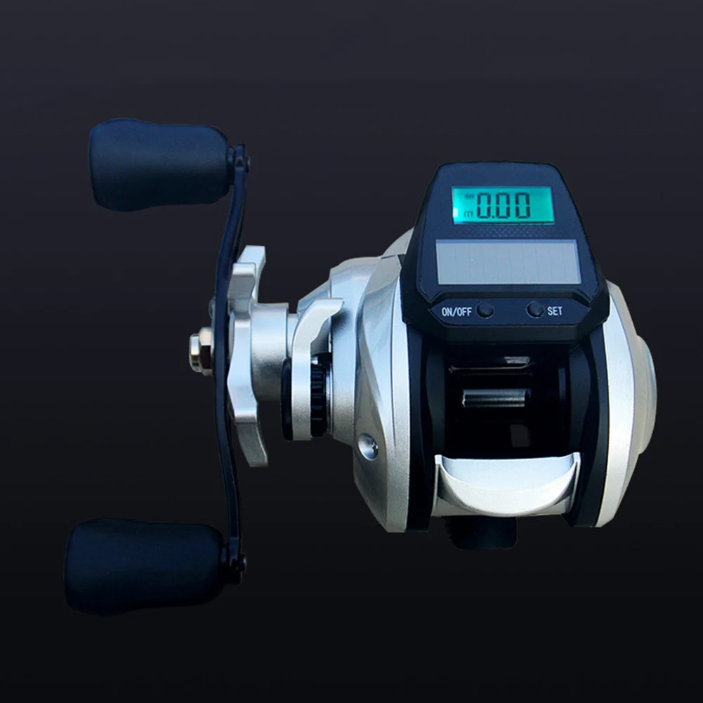 

Fishing Reel Multi functional Fishing Reel with Bite Alarm and Backlighting Screen Suitable for Left and Right Hand Users