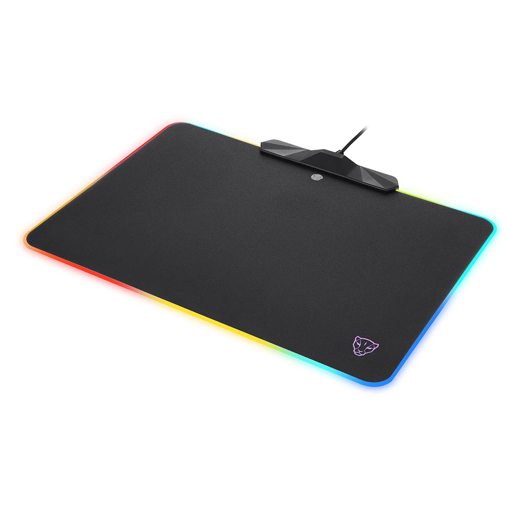 Imagem -02 - Motovelocidade-mouse Pad P98 Rgb Luz de Fundo Led Teclado Luminosa para Laptop Mesa Acessórios Gamer