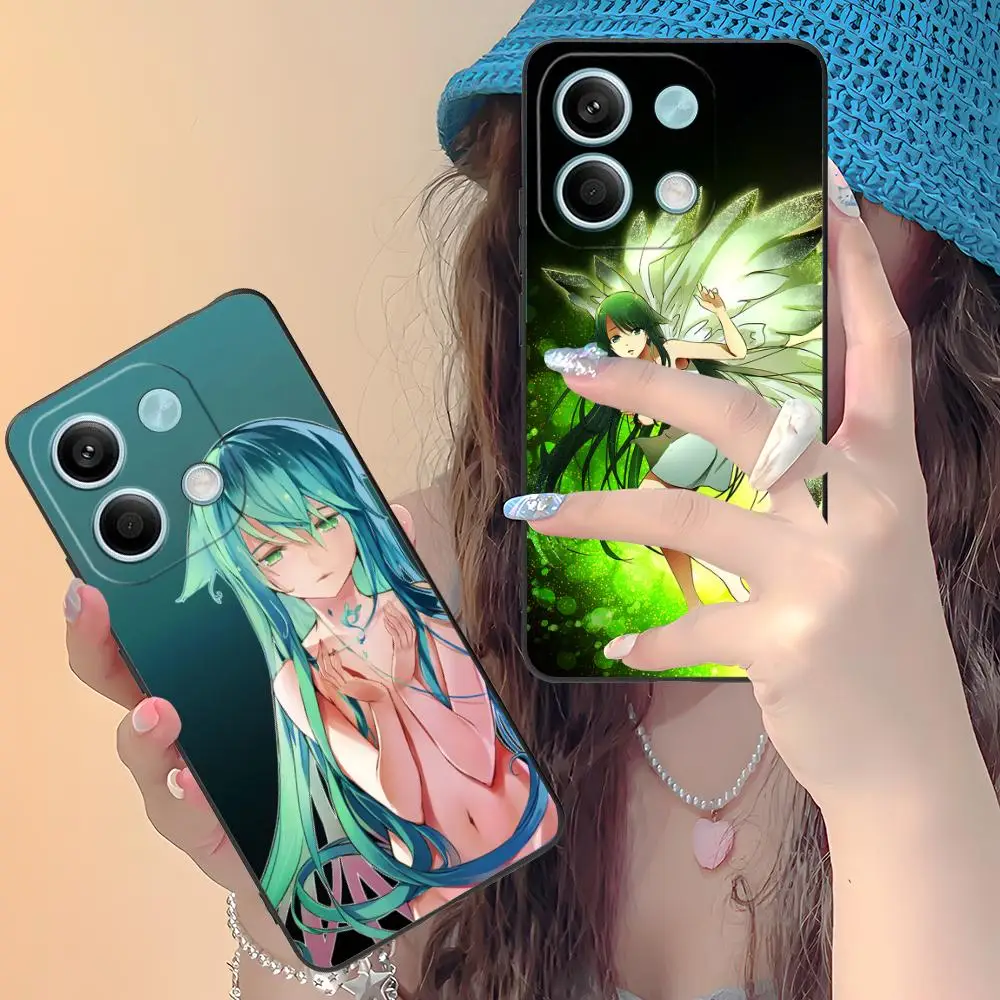 Saya no Uta حافظة هاتف محمول لهاتف Xiaomi Redmi Note 14 13 12 11 S Pro Plus 4G 5G غطاء طباعة ملون غطاء الهواتف المحمولة جميل