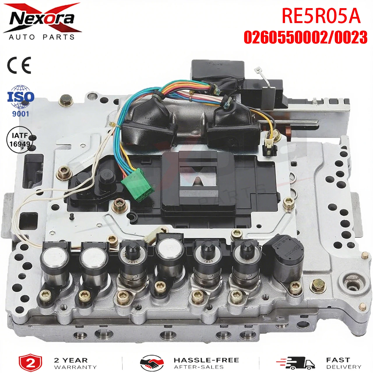 High-Quality RE5R05A Transmission Valve Body Solenoid TCM 0260550002 P637409 Mechatronic Control Unit For Nissan Infiniti FX35