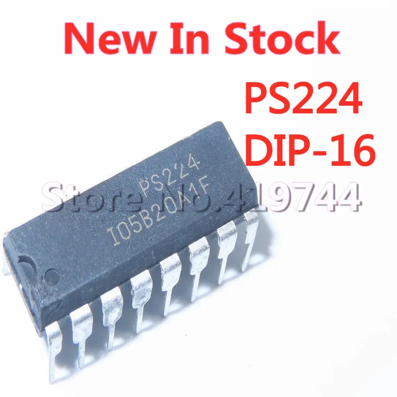 5PCS/LOT PS224 DIP-16 PS224U PS224C PS224L Power Chip  In Stock NEW original IC