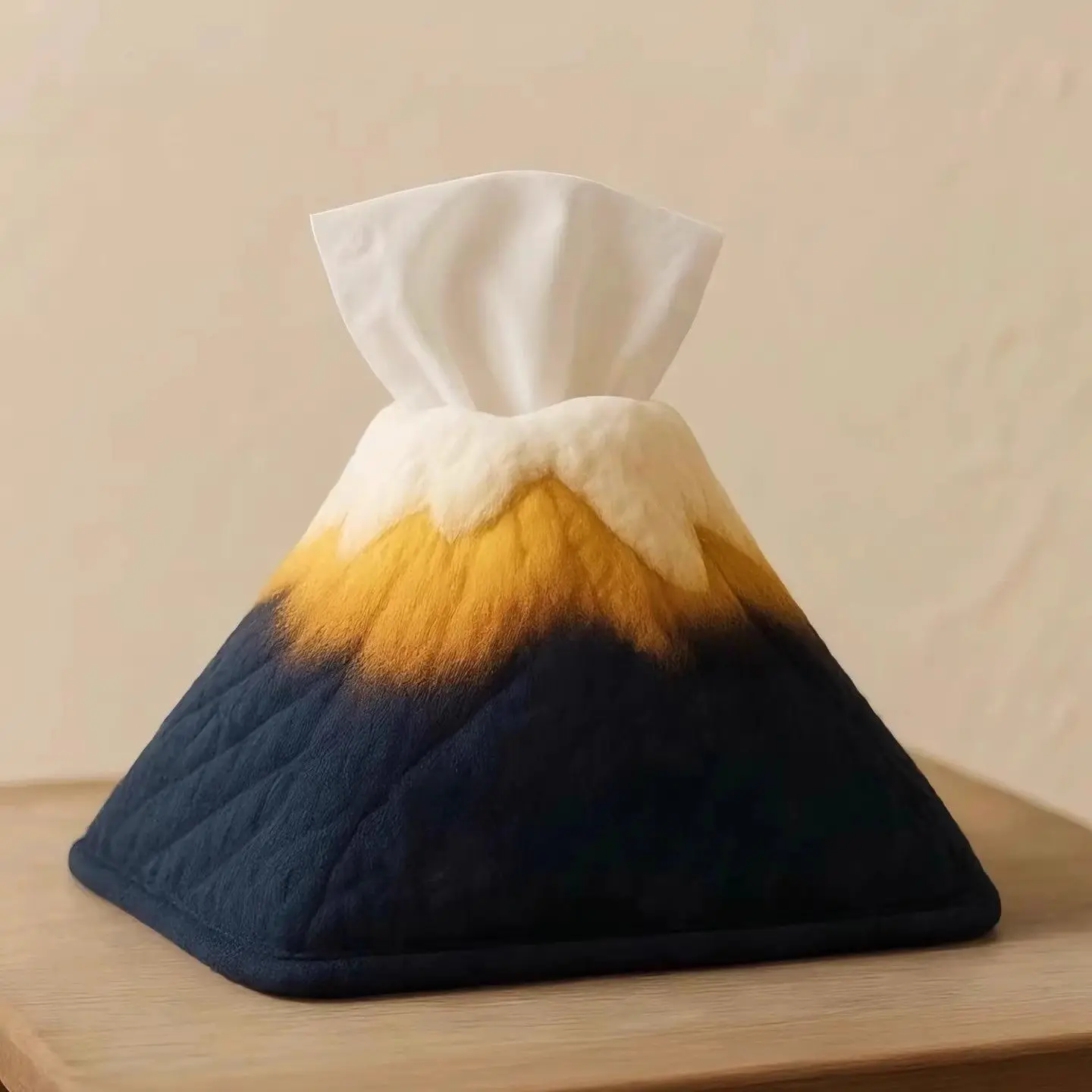 Rizhao Jinshan Mountain Peak Romantic Tissue Box Decoration Tabletop Ornament Gifts for Friends and Girlfriends