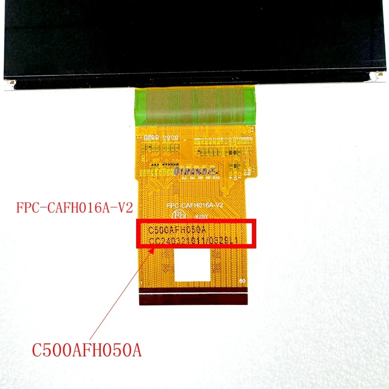 New LCD Screen FPC-CAFH016A-V2 C500AFH050A HD LCD Display Panel  Projector LCD Repair Parts LED FPC-CAFH016A -V2