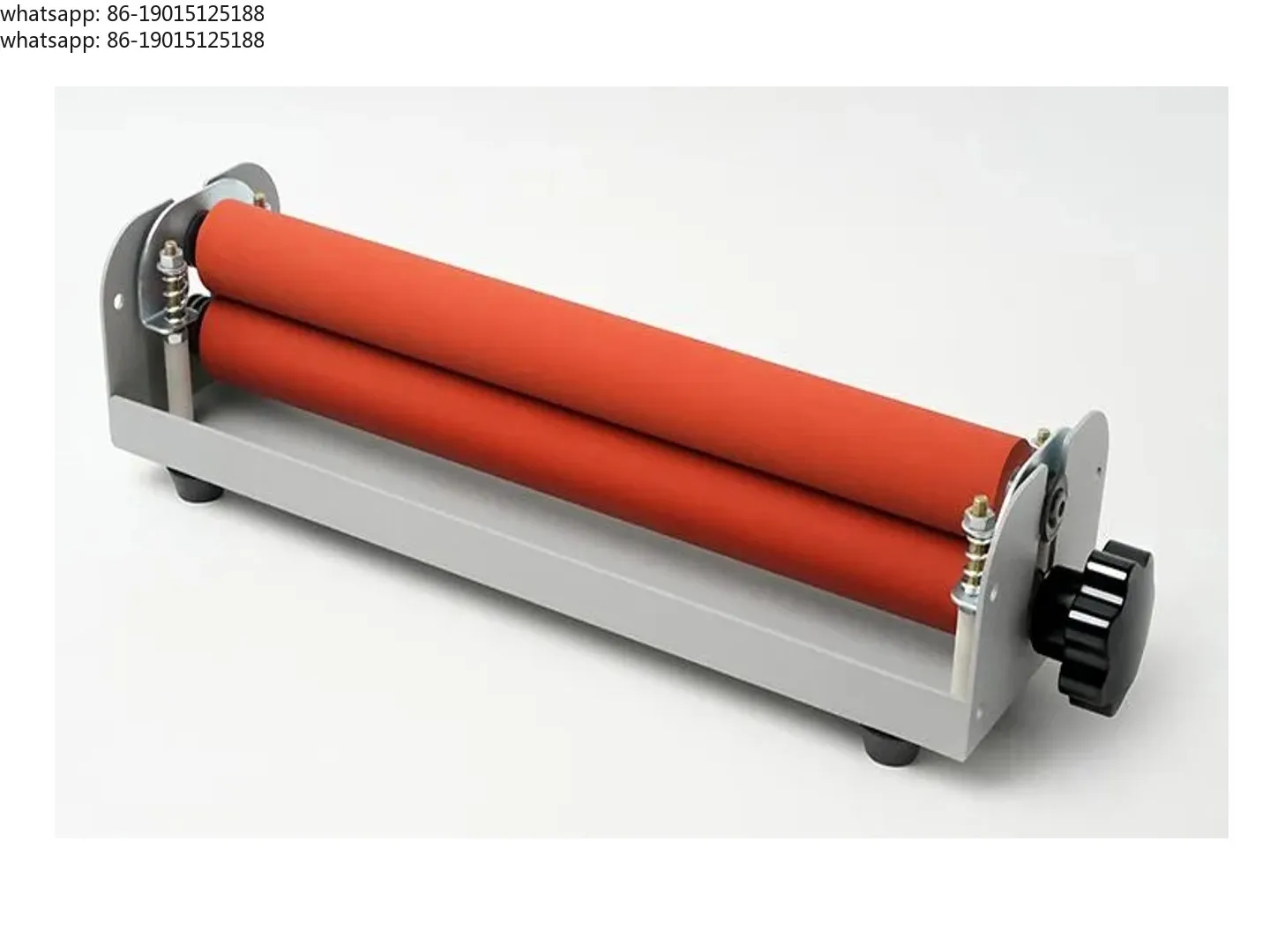 Manual Operation Roll Cold Laminator Machine Professional Office 12 InchesPaper Document Photo