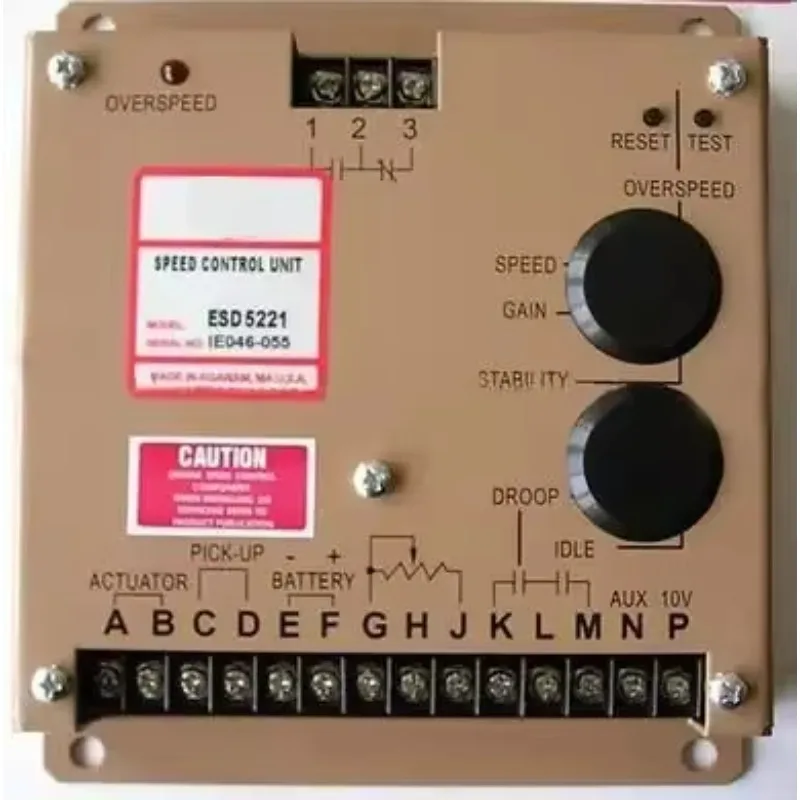 

ESD5221 SPEED CONTROL UNIT Generator accessories speed controller governor speed control board