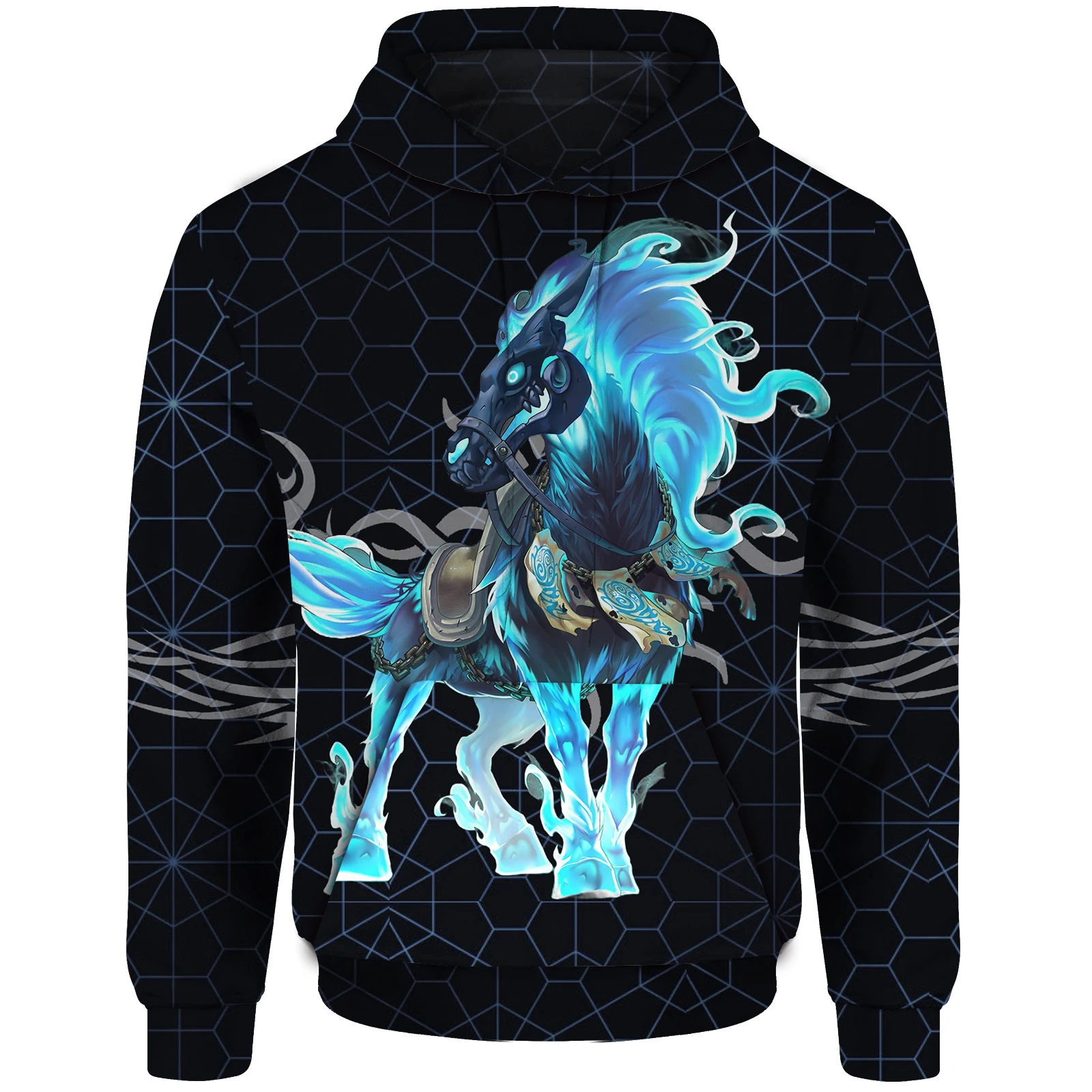 

Skull Men's Clothing Brands Wolf Cerberus Three-Headed Dog New in Hoodies & Sweatshirts Stylish and Durable Tiger 3D Printing