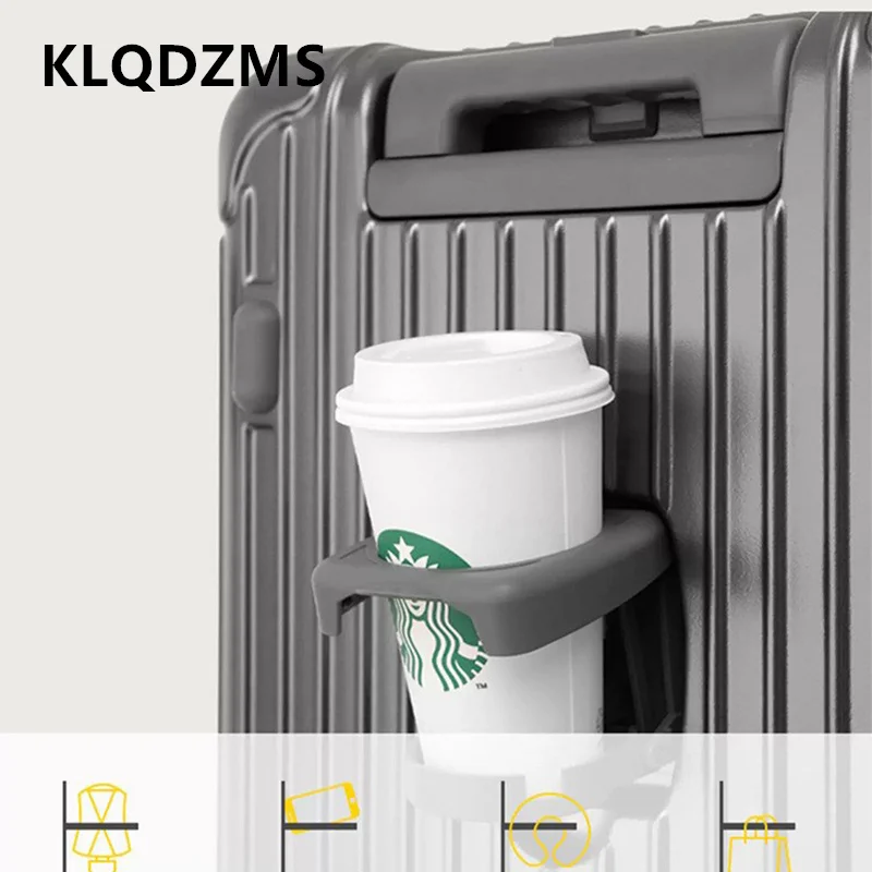 KLQDZMS Travel Luggage USB Charging Multifunction Boarding Box PC Trolley Case Large Capacity 20